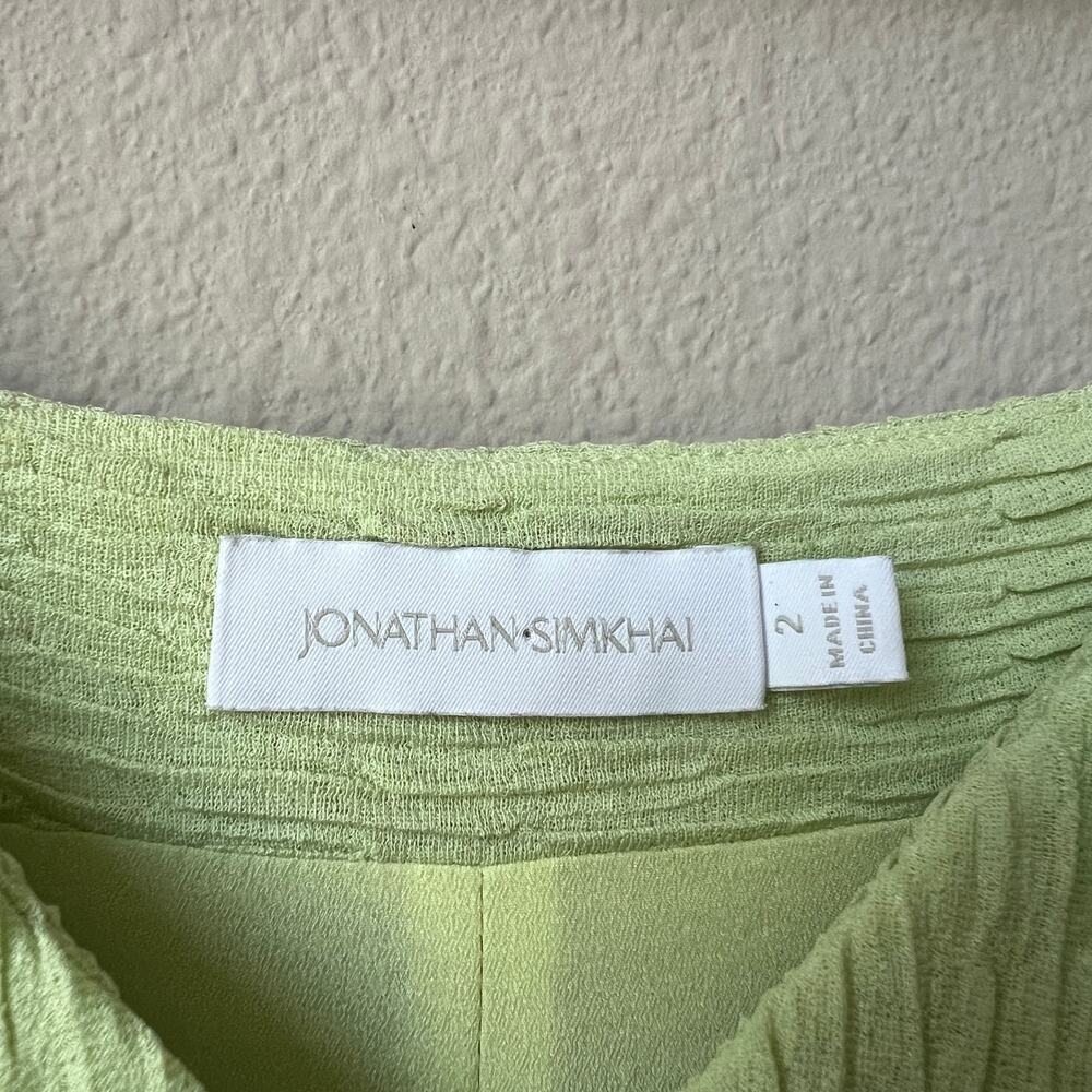 Jonathan Simkhai Cadence Variegated Mini Dress In… - image 4